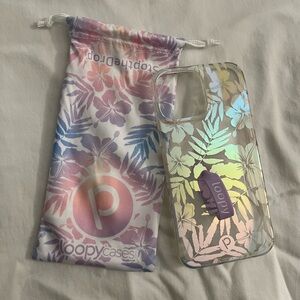 Loopy Case Clear Pearl Paradise 13ProMax